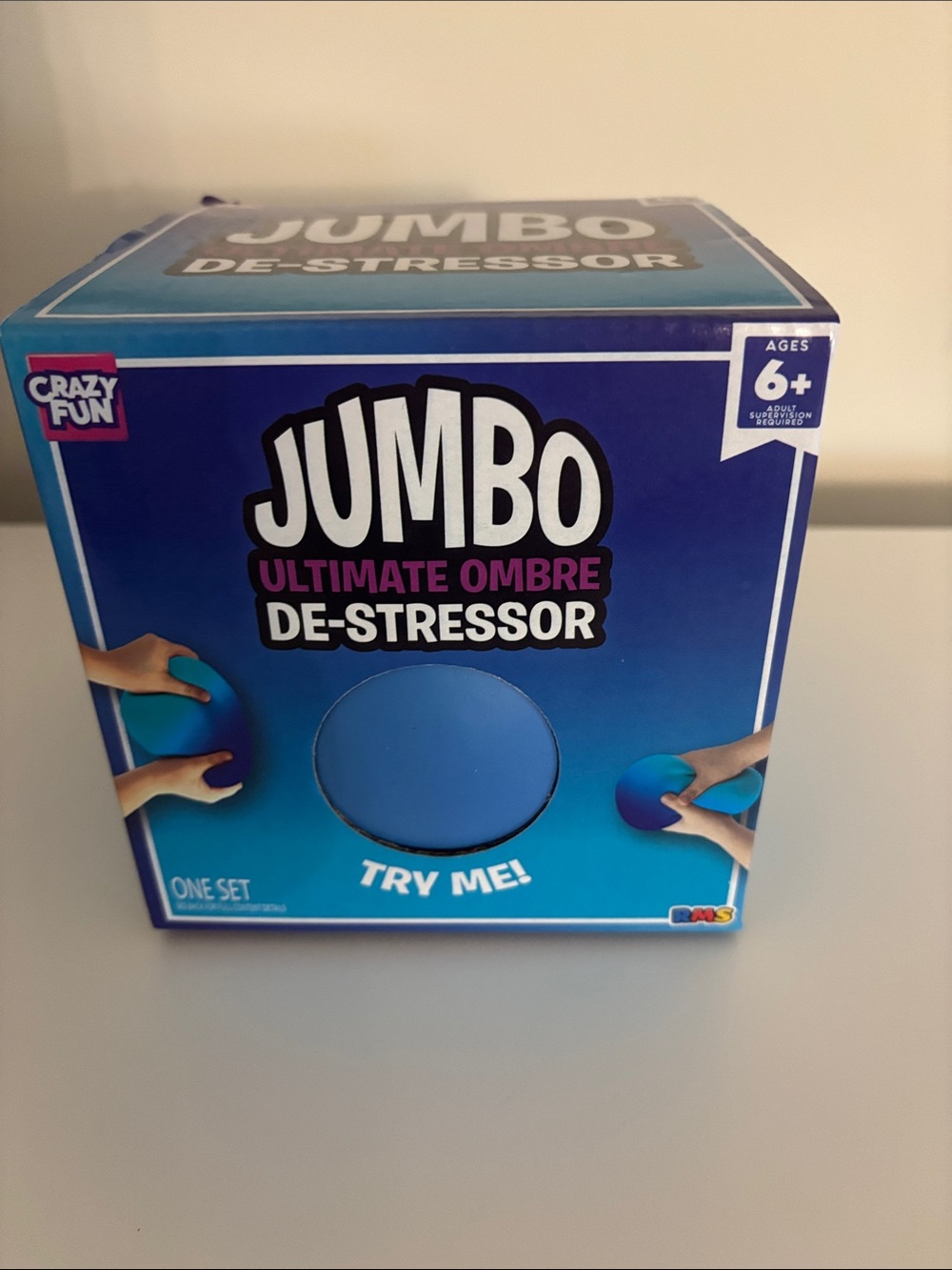 Jumbo Ultimate Ombre De-Stressor - Blue